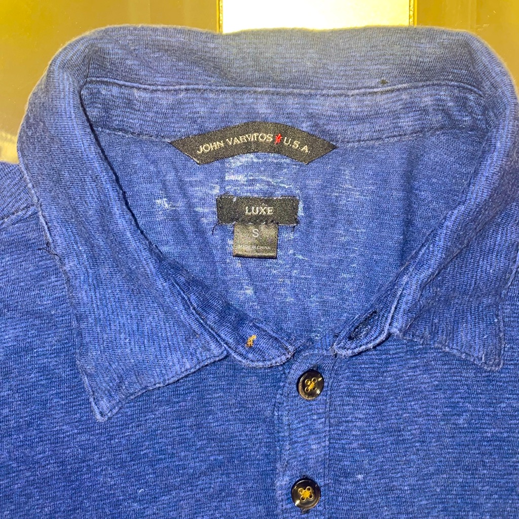 John Varvatos Short Sleeve Polo.
